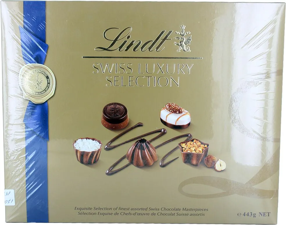 Շոկոլադե կոնֆետների հավաքածու «Lindt Swiss Luxury Selection» 443գ