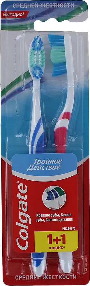 Ատամի խոզանակ «Colgate» 2հատ