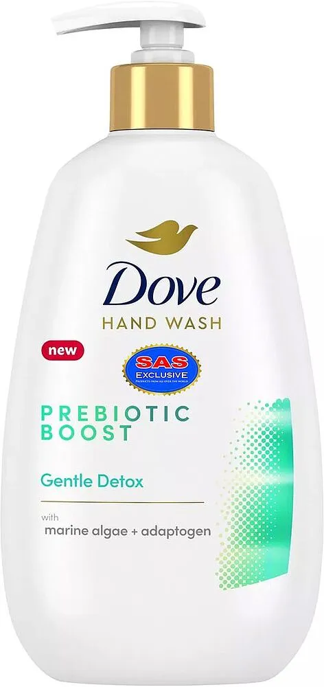 Հեղուկ օճառ «Dove Prebiotic Boost Gentle Detox» 355մլ