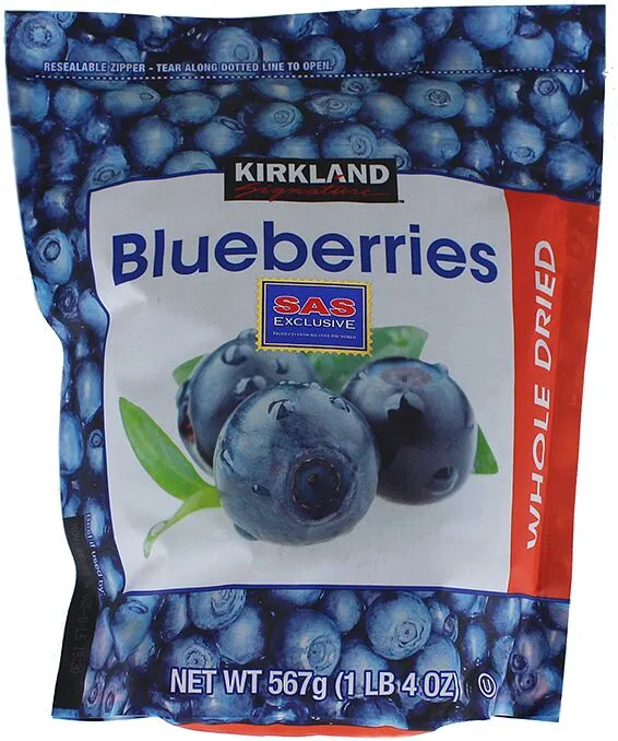 Չիր «Kirkland» 567գ Սև հապալաս