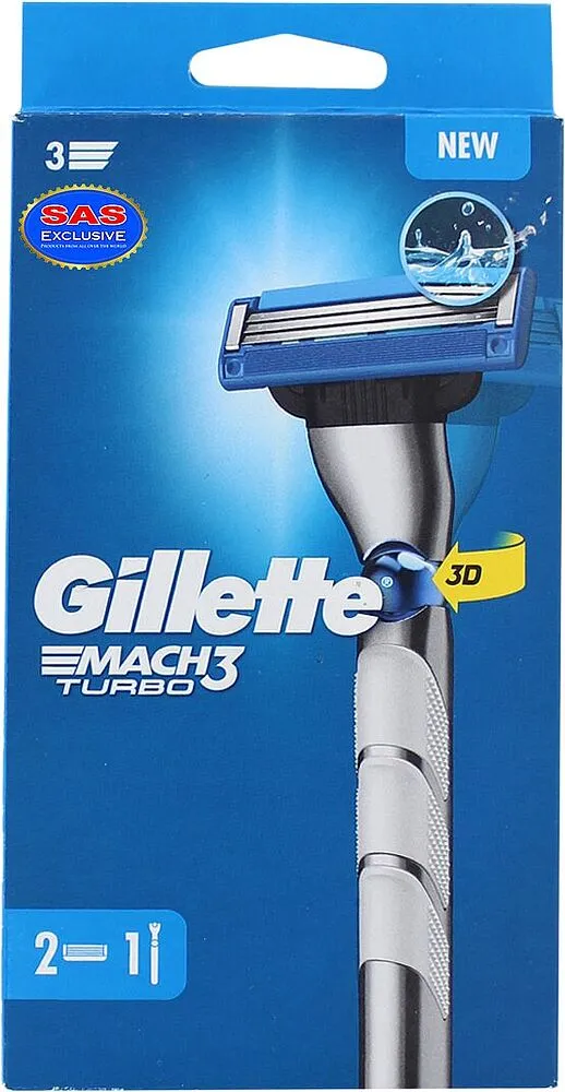 Սափրող սարք «Gillette Mach 3» 1հատ
