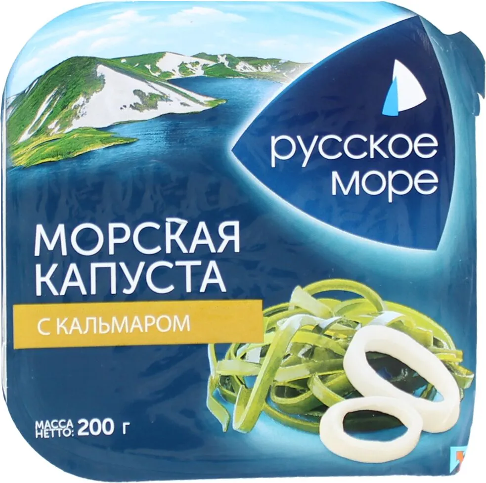 Ծովակաղամբ կաղամարով «Русское Море» 200գ
