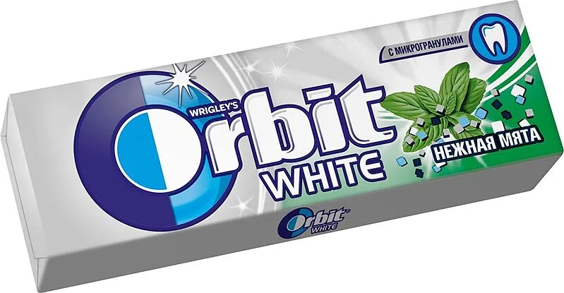 Մաստակ նուրբ անանուխի «Orbit White» 14գ