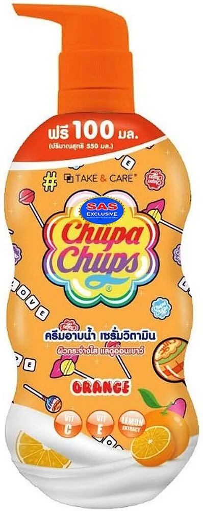 Լոգանքի կրեմ-գել «Chupa Chups» 550մլ
