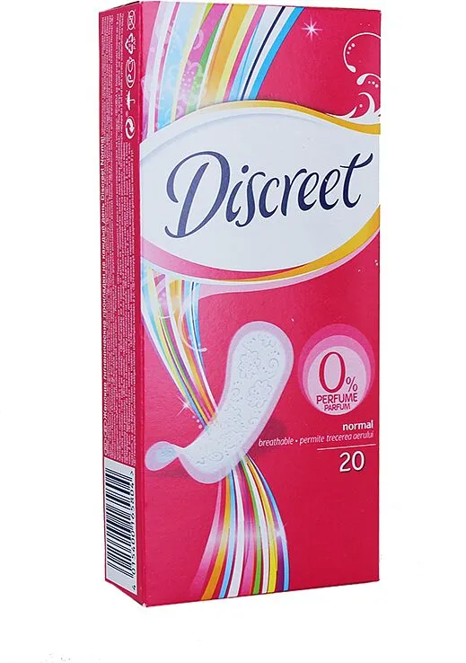 Ամենօրյա միջադիրներ «Discreet Normal+Plus» 20հատ