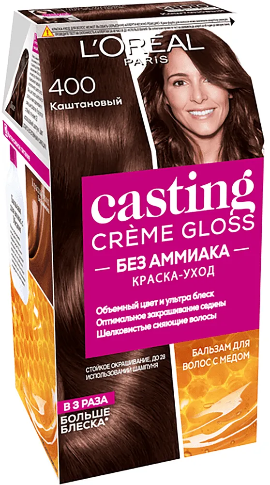 Մազի ներկ «L'Oreal Paris Casting Crème Gloss» №400