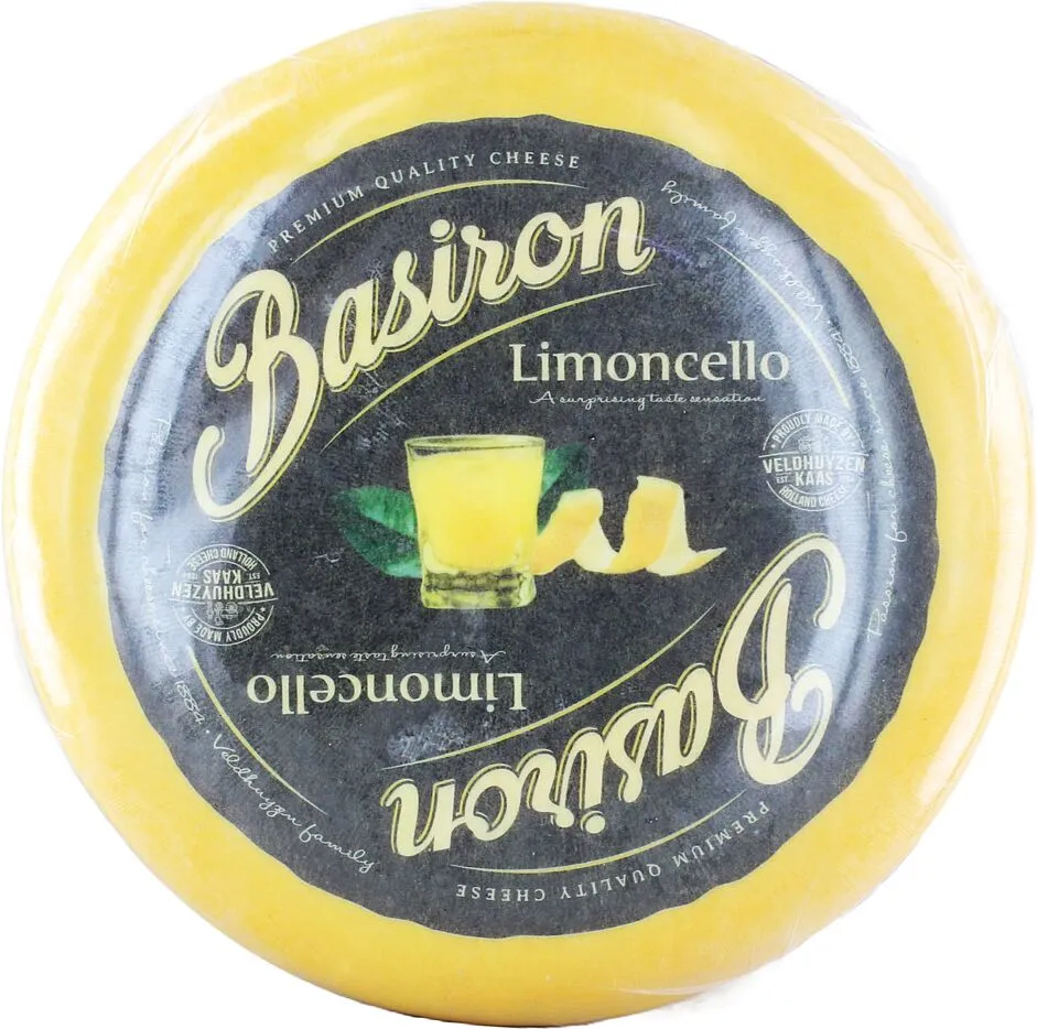 Պանիր գաուդա կիտրոնով «Veldhuyzen Basiron Limoncello»