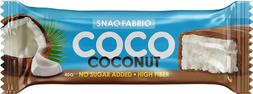 Շոկոլադե բատոն «Snaq Fabriq» 40գ