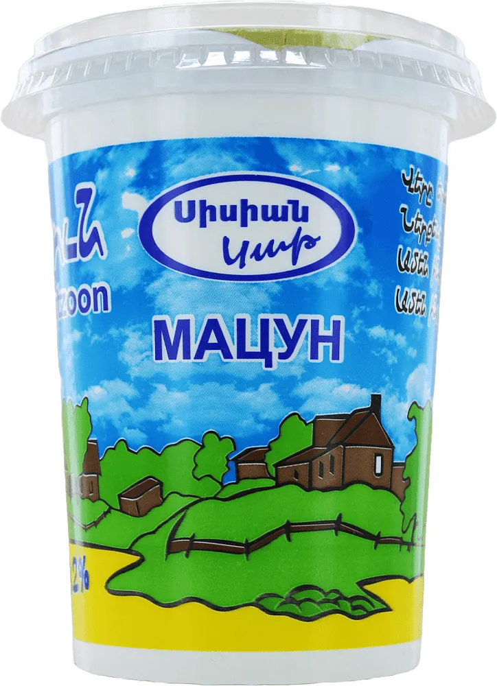 Մածուն «Սիսիան Կաթ» 950գ, յուղայնությունը` 3․2%