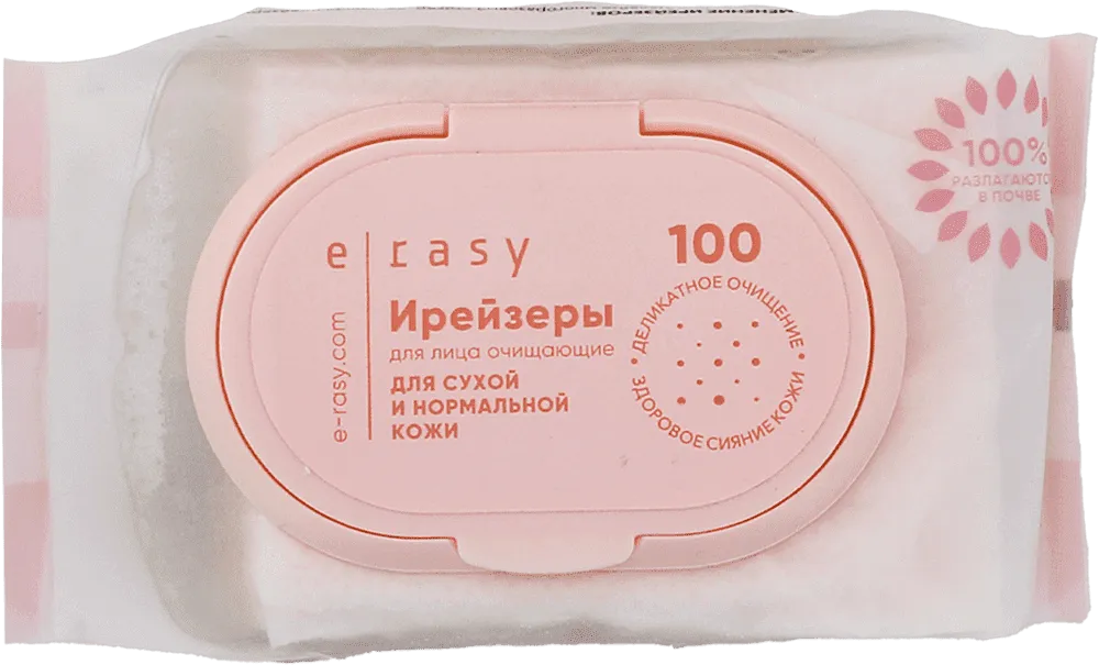 Անձեռոցիկ խոնավ դեմքի "E Rasy" 100 հատ