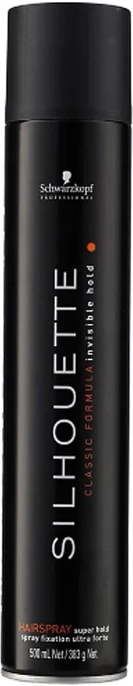 Մազերի լաք «Schwarzkopf Silhouette ultra forte» 500մլ
