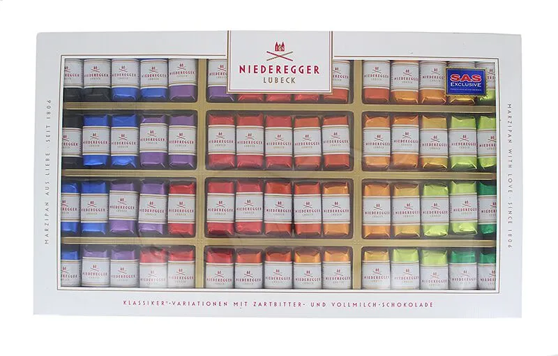 Շոկոլադե կոնֆետների հավաքածու «Niederegger Lubeck» 750գ