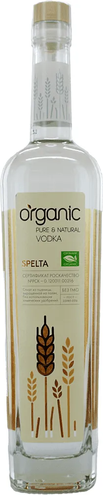 Օղի սպելտայի «Organic Spelta» 0․5լ
