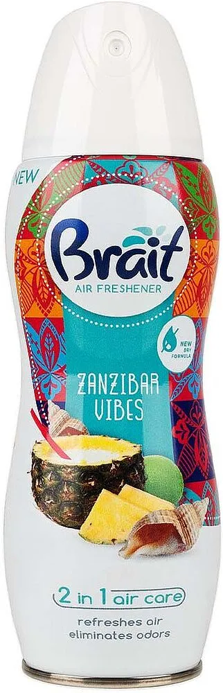 Օդը թարմացնող միջոց «Brait Zanzibar Vibes» 300մլ