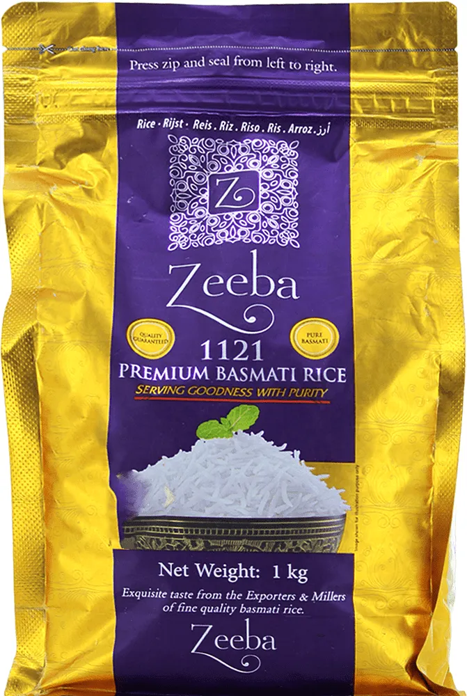 Բրինձ երկարահատիկ «Zeeba Basmati» 1կգ