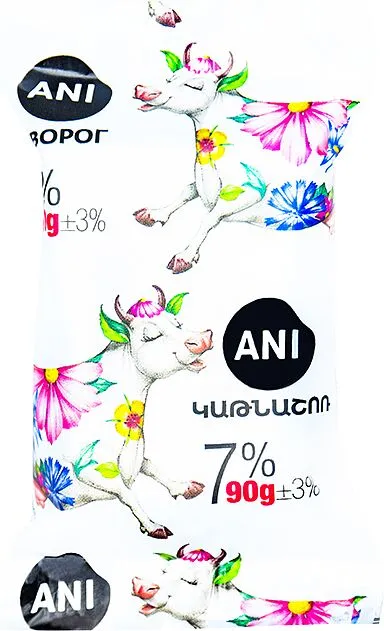 Կաթնաշոռ «Անի» 90գ, յուղայնությունը` 7%