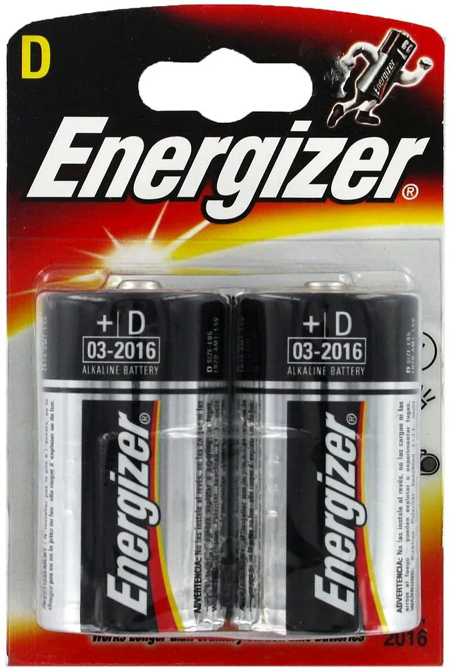 Էլեկտրական մարտկոց «Energizer D-LR20 1.5V» 2հատ