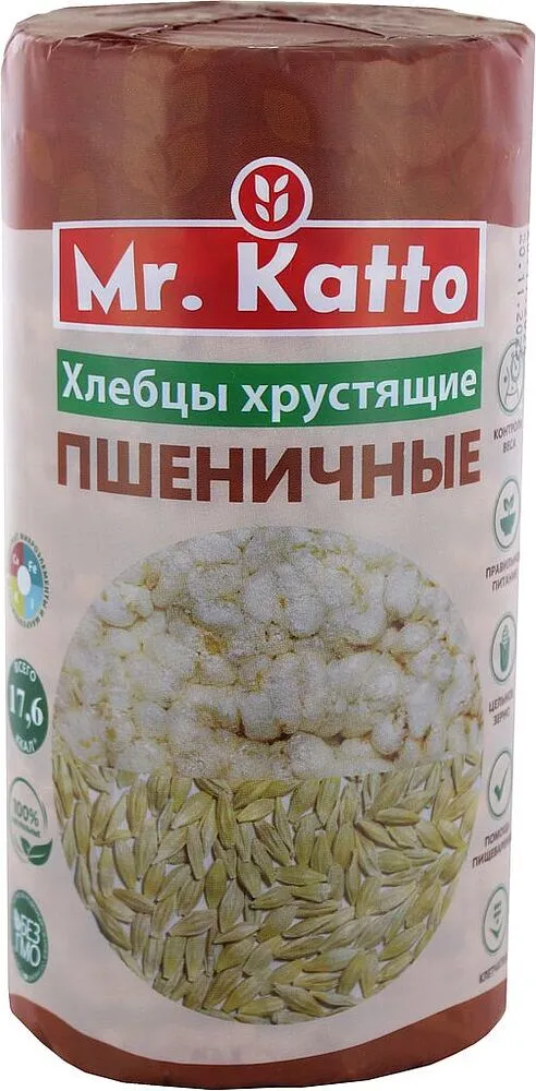 Խրթխրթան հացեր ցորենի «Mr. Katto» 75գ