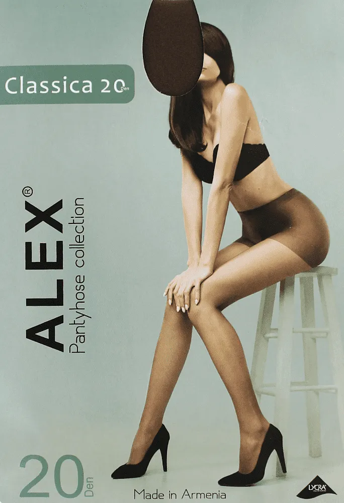 Զուգագուլպա կաստորո «Alex Classica 20 Den N2»