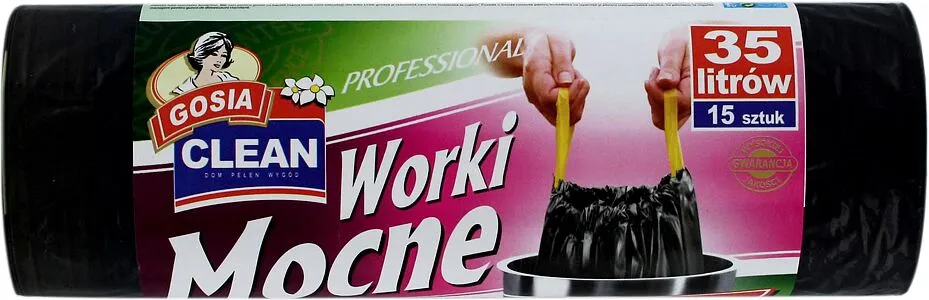 Աղբի տոպրակներ «Gosia Clean Worki Mocne» 35լ