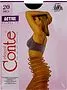 Զուգագուլպա սև «Conte Elegant Active 20 Den N4» 