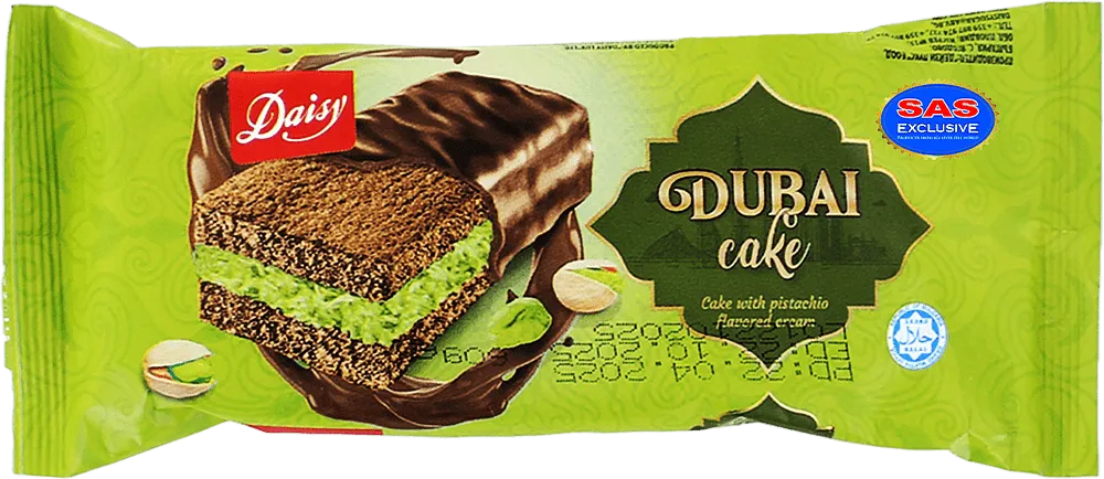 Բիսկվիթ պիստակի կրեմով «Daisy Dubai» 60գ