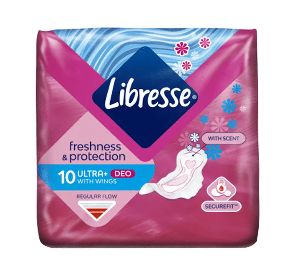 Միջադիրներ «Libresse Ultra+Deo» 10 հատ
