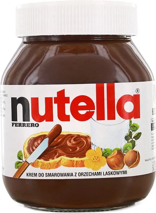 Շոկոլադե-ընկուզային մածուկ «Nutella» 600գ 