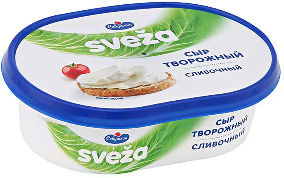 Պանիր կաթնաշոռային «Савушкин Sveza» 150գ