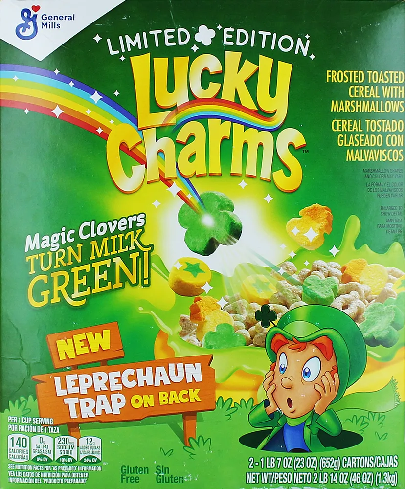 Պատրաստի նախաճաշ «Lucky Charms» 1.3կգ
