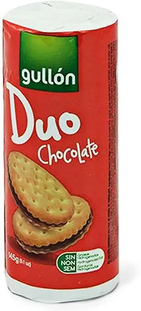 Թխվածքաբլիթ շոկոլադե միջուկով «Gullon Duo» 145գ