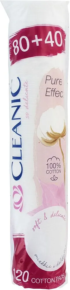 Բամբակյա բարձիկներ «Cleanic» 120հատ
