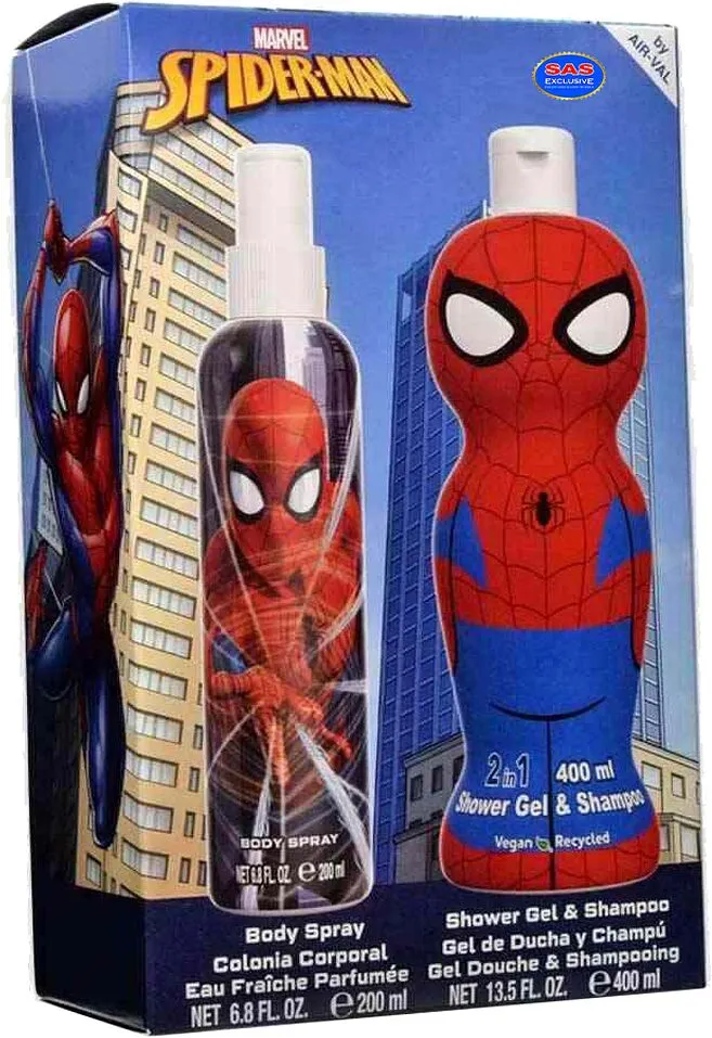 Մարմնի խնամքի հավաքածու մանկական «Marvel Spider Man» 2 հատ