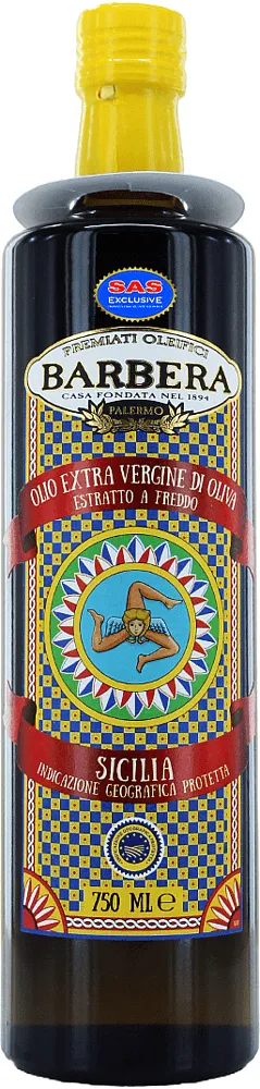 Ձեթ ձիթապտղի «Barbera Extra Virgin Sicilia» 750մլ
