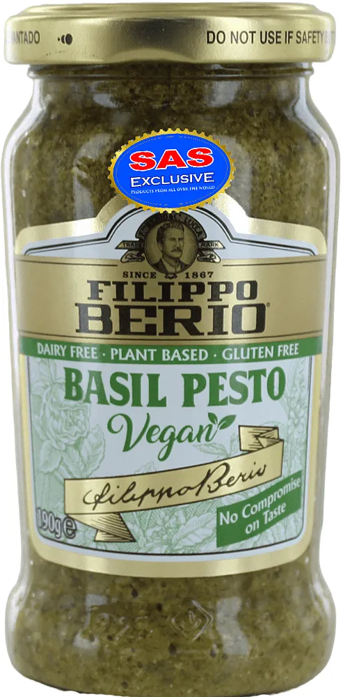 Սոուս պեստո «Filippo Berio Vegan» 190գ