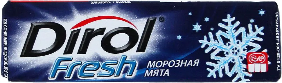 Մաստակ «Dirol Fresh» 13.6գ Անանուխ