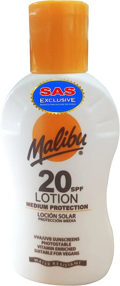Արևապաշտպան լոսյոն «Malibu 20 SPF» 100մլ
