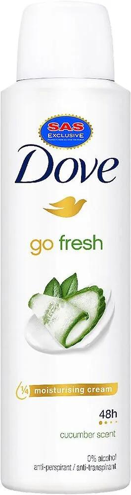 Հակաքրտինքային աէրոզոլային միջոց «Dove Go Fresh» 150մլ