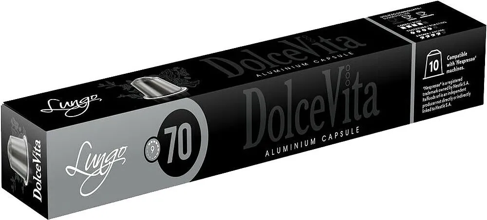 Պատիճ սուրճի «DolceVita Lungo» 55գ