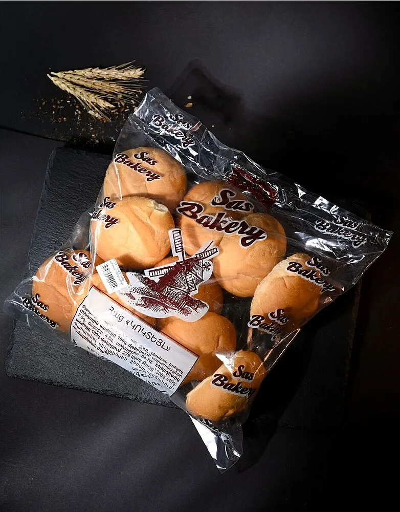 Հաց կոկտեյլ սպիտակ «SAS Bakery» 300գ