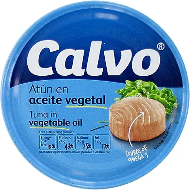 Թունաձուկ ձեթի մեջ «Calvo»160գ
