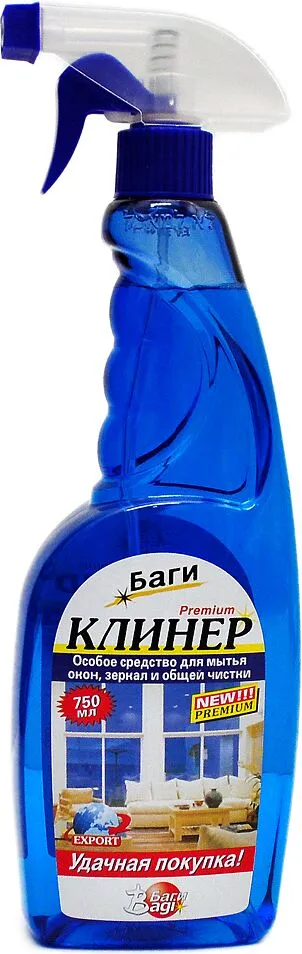 Ապակիները մաքրելու միջոց «Баги Premium» 750մլ