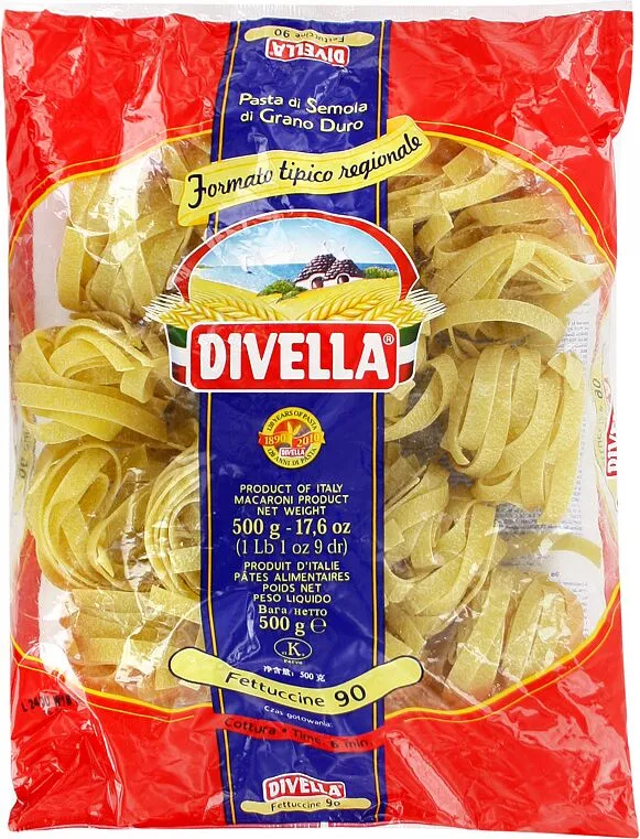 Մակարոն «Divella Fettuccine № 90» 500գ