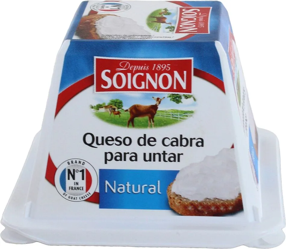 Պանիր այծի բնական «Soignon» 140գ