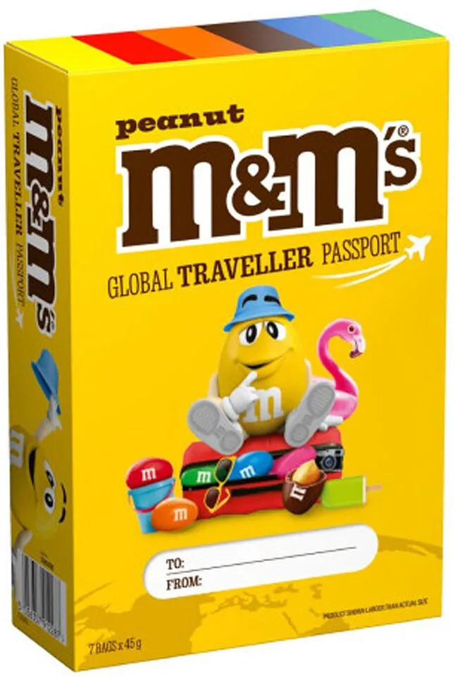 Շոկոլադե դրաժե «M&M's Global Traveler» 315գ