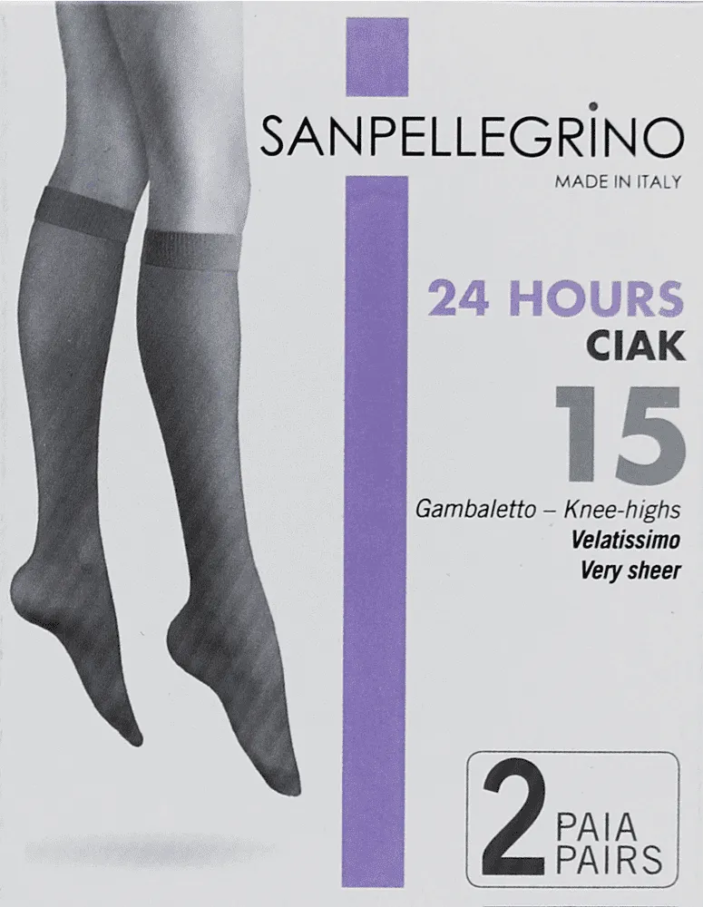 Կիսազուգագուլպա մարմնագույն «Sanpellegrino Daino 15 Den» 2 զույգ