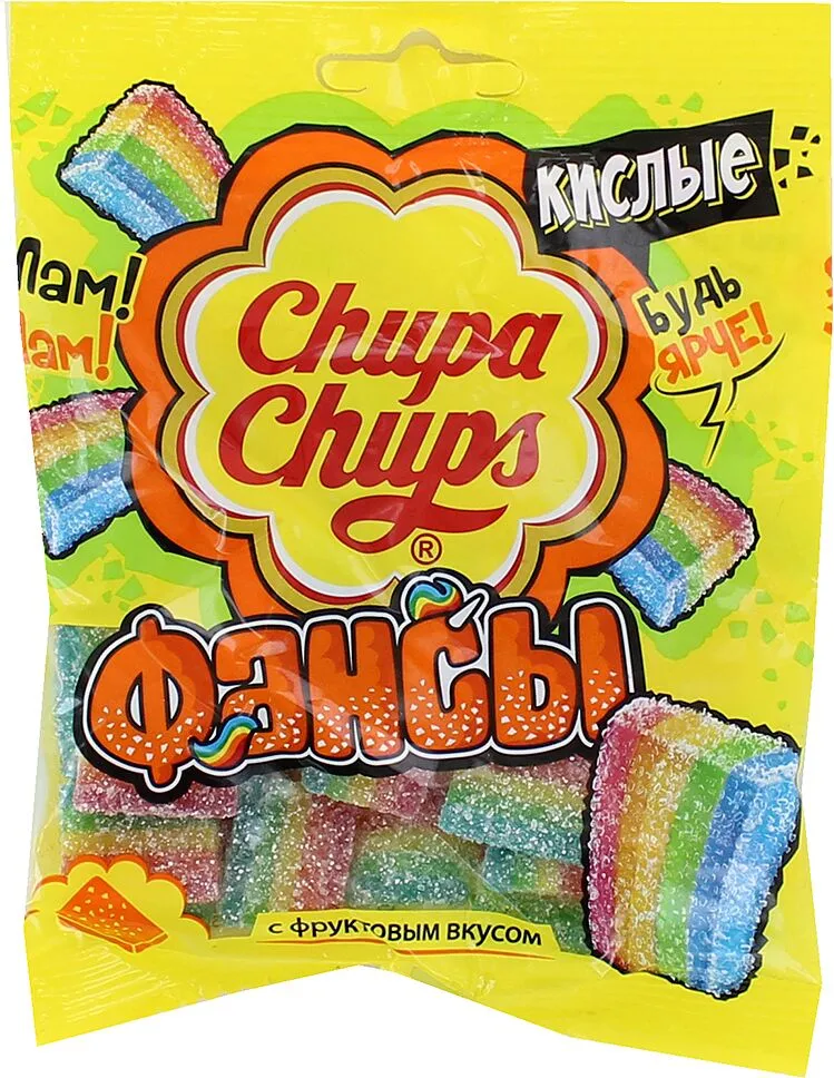 Դոնդողե կոնֆետներ «Chupa Chups» 70գ