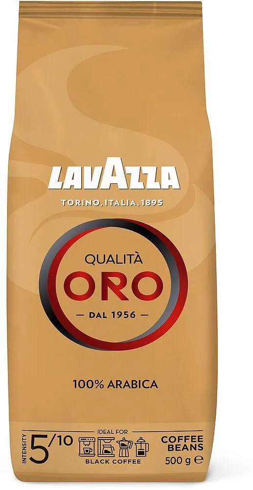 Սուրճ հատիկավոր «Lavazza Qualita Oro» 500գ
