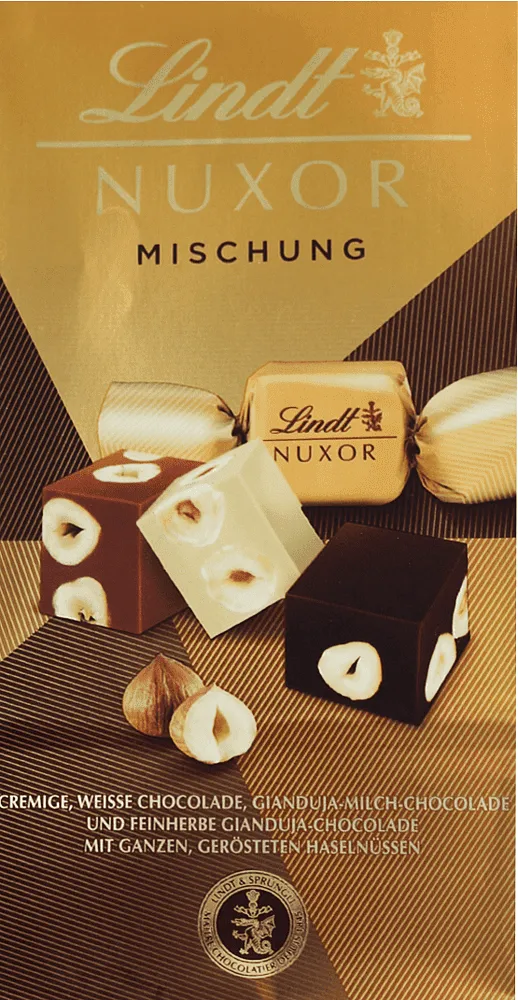 Շոկոլադե կոնֆետների հավաքածու «Lindt Nuxor» 103գ