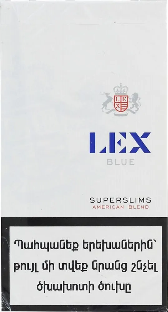 Ծխախոտ «LEX Super Slims Blue»